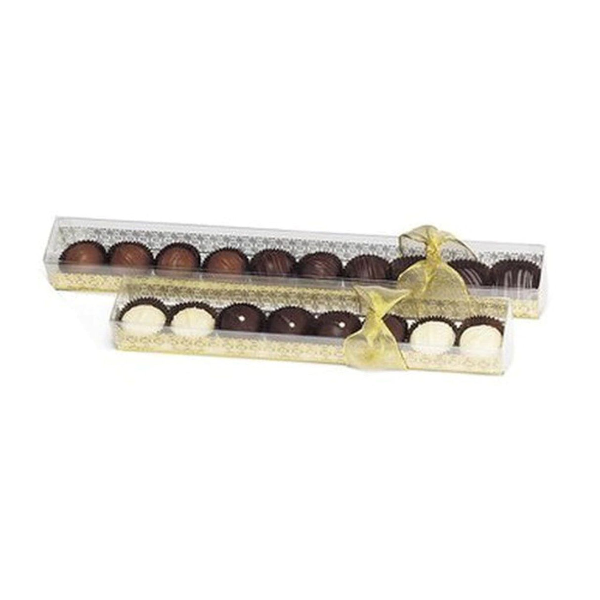 Clear - Geneva Candy Box - (Medium) 6-5/8 x 1-3/8 x 1-1/8"