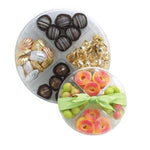 Clear - Round Candy Box - 8-3/4 (Dia) x 1-1/16" (H)