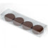 Clear - Oreo / Macaron Box - (4 Pc.) 8-1/4 x 2-1/8 x 1"