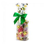 Outlined Hearts - Gold - Stand Up Candy Bag - (1/2 lb) 2-1/4 x 1-7/8 x 9-1/2"