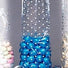 White Small Dots - Stand Up Candy Bag - (1lb) 2-3/4 x 2 x 11"