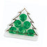 Clear/Gold - Clear Tree Candy Box - 5-3/16 x 5-3/16 x 1-1/4"