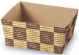 Brown Block - Rectangular Loaf Baking Pan - (10.1 oz) 3.3 x 2.6 x 1.8"