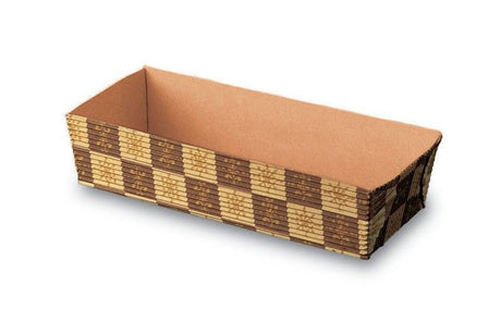 Brown Block - Rectangular Loaf Baking Pan - (18.6 oz) 6.9 x 2.6 x 1.8"