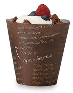 Cafe Sweets - Dark - Baking Cup - (5.8 oz) 1.8 Dia. x 2.8"