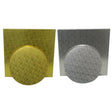 Silver & Gold Cake Drums - Square & Round
