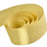 Ivory / Gold - Casual Chic Ribbon - 5/8" x 100 Yards