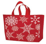 Snowflake Print - Ameritote Bag - 16 x 6 x 15"