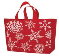 Snowflake Print - Ameritote Bag - 16 x 6 x 15"