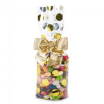 Gold Large Dots - Stand Up Candy Bag - (1/2 lb) 2-1/4 x 1-7/8 x 9-1/2"