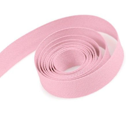 Light Pink - Natural Cotton Tape Ribbon - 5/8" x 25 Yards