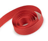 Red - Natural Cotton Tape Ribbon - 3/8" x 25 Yards