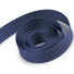 Navy - Natural Cotton Tape Ribbon - 3/8" x 50 Yards