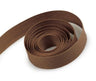 Brown - Natural Cotton Tape Ribbon - 3/8" x 25 Yards