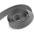 Metal Grey - Natural Cotton Tape Ribbon - 5/8" x 50 Yards