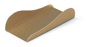 Gold - Rectangular Cake Plate - 3.5 x 1.6"