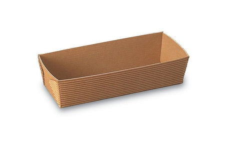Plain Brown - Rectangular Loaf Baking Pan - (16.9 oz) 5.5 x 2.6 x 1.8"