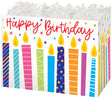 Candle Birthday - Basket Box - 10-1/4 x 6 x 7-1/2"