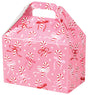 Candy Canes & Ribbons - Gable Box - 8-1/2 x 5 x 5-1/2"