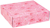 Candy Canes & Ribbons - Decorative Mailer - 12 x 12 x 3"