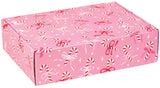 Candy Canes & Ribbons - Decorative Mailer - 12 x 9 x 3"