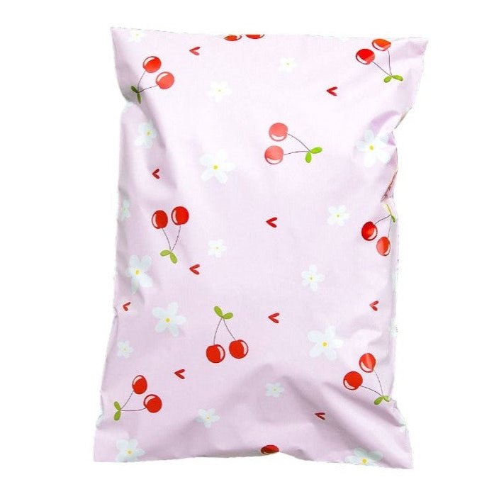 Cherry Poly Mailers Size 7.5x10.5 Shipping Bags