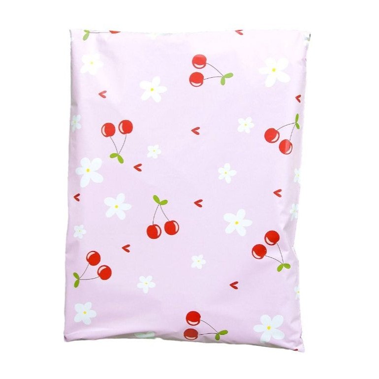 Cherry Poly Mailers Size 7.5x10.5 Shipping Bags