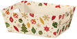 Christmas Vintage Ornaments - Basket Tray - 9 x 7 x 3-1/2"
