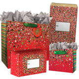 Christmas Party Gift Bags, Wrapping Paper, & Mailers