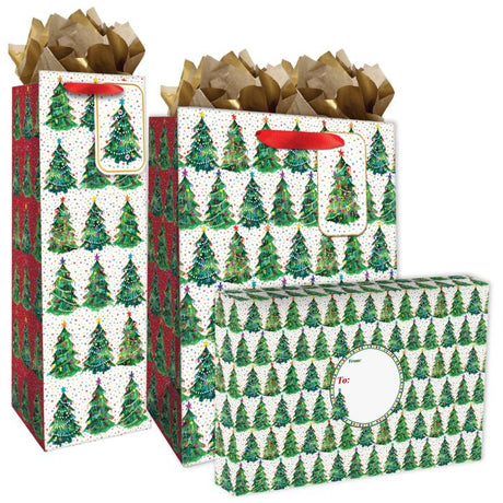 Christmas Trees Gift Bags, Wrapping Paper, & Mailers
