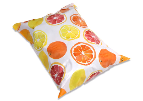 Citrus Orange Poly Mailers Size 10x13 Colorful Shipping Bags