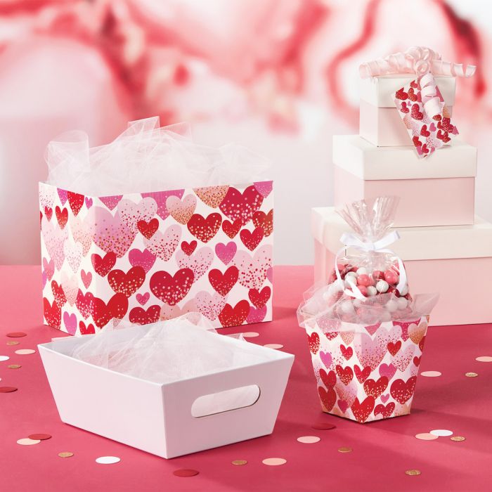 Confetti Hearts Valentine Gift Box Collection