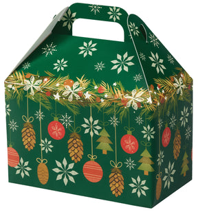 Cozy Ornaments - Gable Box - 8-1/2 x 5 x 5-1/2"