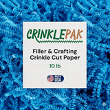 10 LB Light Blue Crinkle Paper
