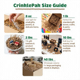 Crinkle Paper 10LB Gray