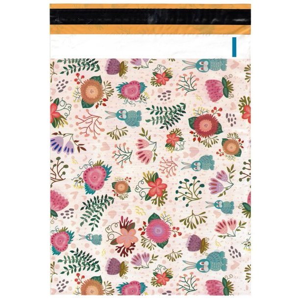 Cute Bunny Poly Mailers Size 10x13 Spring Shipping Bags Bunnies