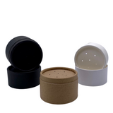 1 ounce / 30 g Shallow Paper Shaker Jar