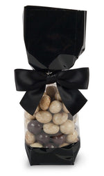 Black - Deluxe Candy Bag - 2 x 1-7/8 x 9-1/2"