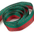 Red / Forest Green - Dash 2 Dash Ribbon - 1" x 100 Yards