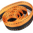 Black / Orange - Dash 2 Dash Ribbon - 1" x 100 Yards
