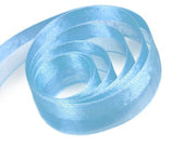 Light Blue - Demi-Luxe Ribbon - 7/8" x 100 Yards