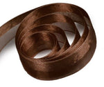 Brown - Demi-Luxe Ribbon - 7/8" x 100 Yards