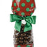 Red/Green Dots - Deluxe Candy Bag - 2 x 1-7/8 x 9-1/2"