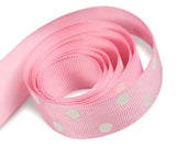 Pink - Domino Dots Ribbon - 1-1/2" x 50 Yards