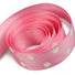Hot Pink - Domino Dots Ribbon - 7/8" x 100 Yards