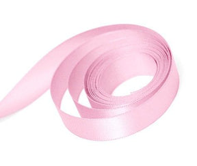 Powder Pink - Double Face Satin Ribbon - 1-1/2" x 50 Yards