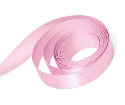 Light Pink - Double Face Satin Ribbon - 1/2" x 100 Yards