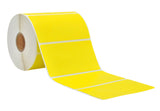 4" x 2" Direct Thermal Labels - 750 Stickers | LB-DTT (Made in USA)