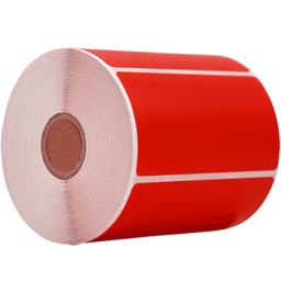4" x 2" Direct Thermal Labels - 750 Stickers | LB-DTT (Made in USA)