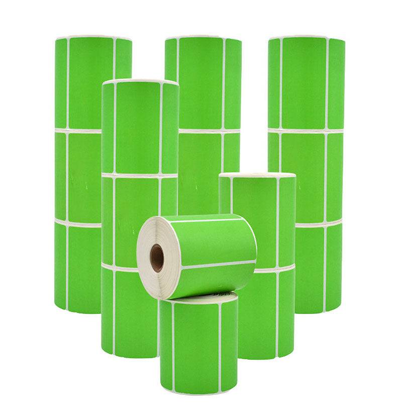 4" x 2" Direct Thermal Labels - 750 Stickers | LB-DTT (Made in USA)